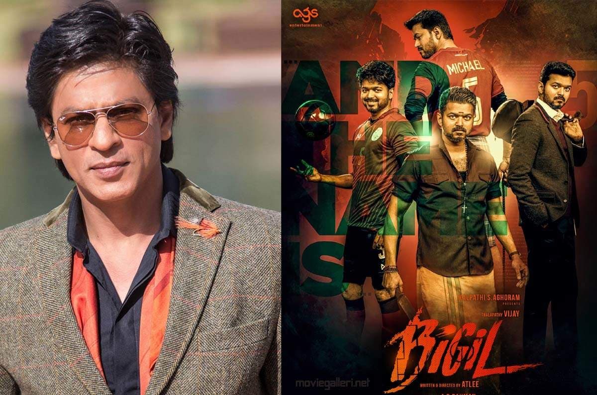 Shahrukh Khan To Make A Cameo In Tamil Film Bigil