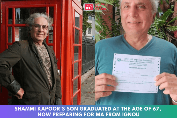 Shammi Kapoor's Son Graduated At The Age Of 67, Now Preparing For MA From IGNOU