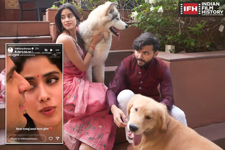 Shikhar Pahariya Praises Janhvi Kapoor's Song 'Pardesiya' As 'best Song' And Calls Her 'best Girl'.