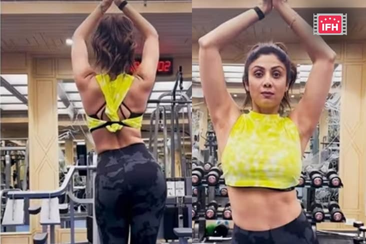 Shilpa Shetty Shared A Belly Dance Video.