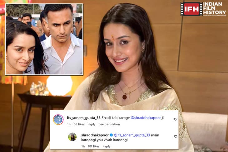 Shraddha Kapoor’s Quirky Reply Fuels Wedding Buzz With Rahul Mody