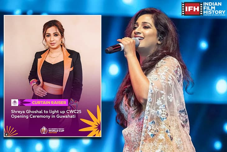 Shreya Ghoshal To Perform At The Opening Ceremony Of The ICC Women's Cricket World Cup