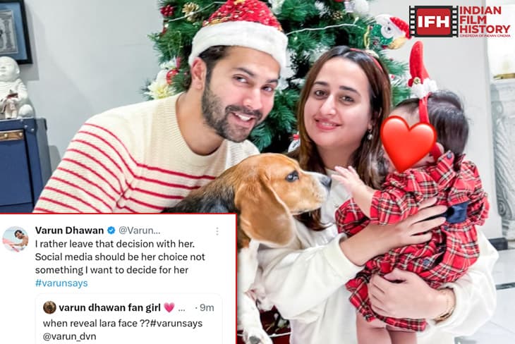 Social Media Should Be Her Choice: Varun Dhawan On Not Revealing Daughter Lara’s Face