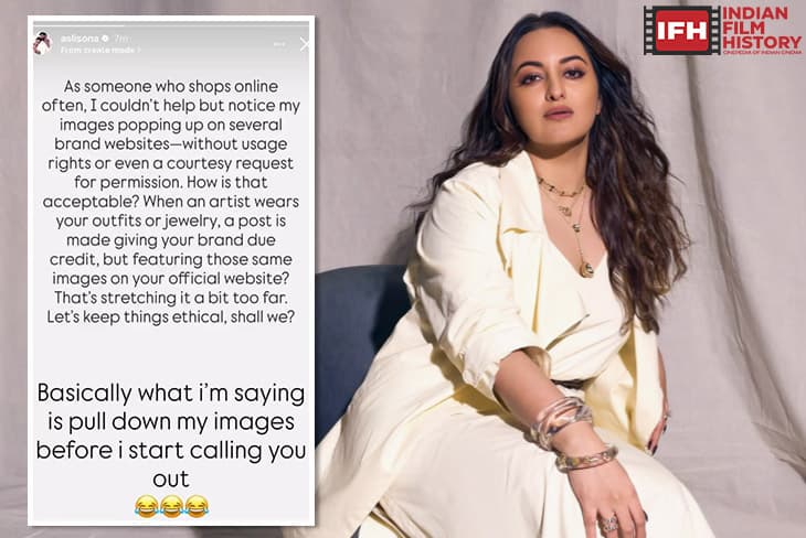 Sonakshi Sinha Slams Brands For Misusing Her Images, Demands Immediate Removal