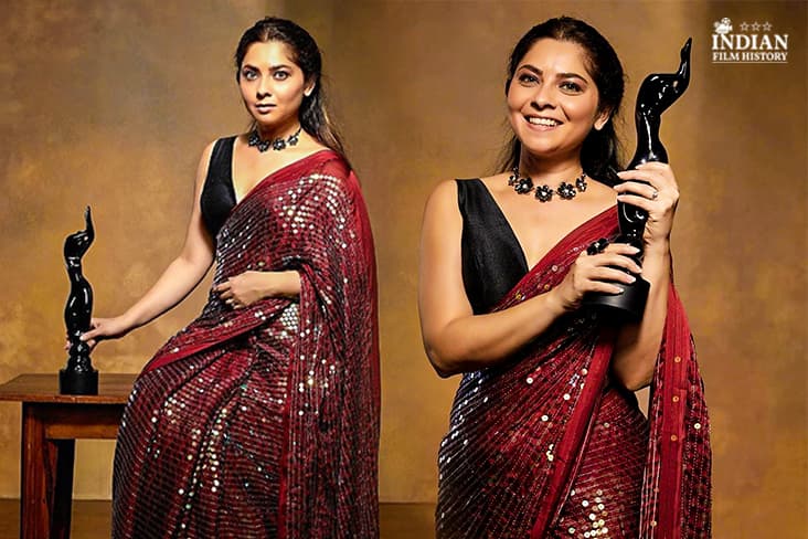 Sonalee Kulkarni Feels Excited To Hold The ‘Black Lady’ For The First Time For Her Film ‘Hirkani’