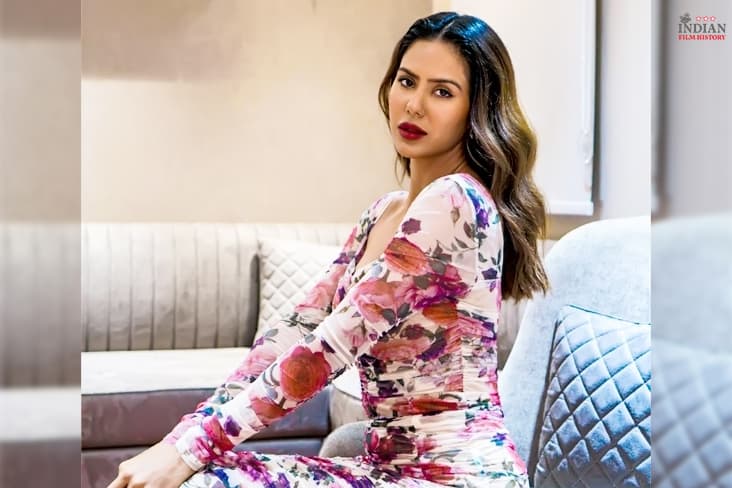 Sonam Bajwa Stuns In A Floral Printed Dress