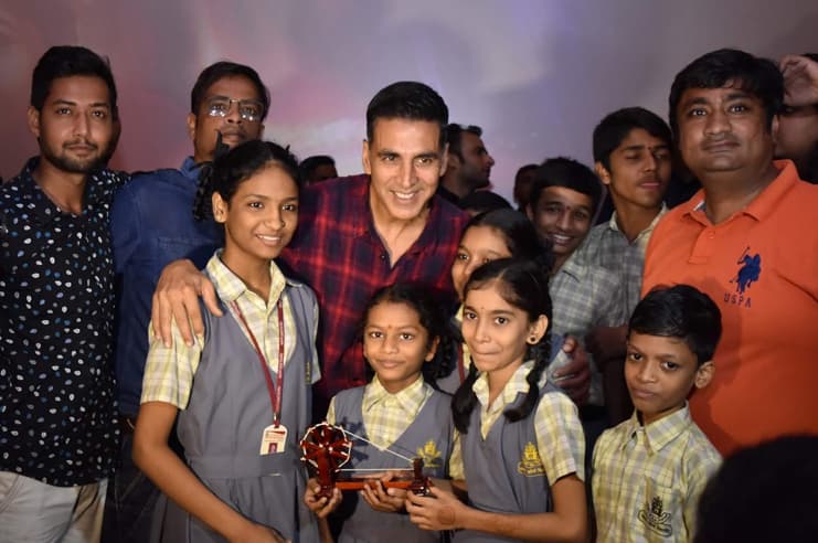 Special screening of Mission Mangal for school students