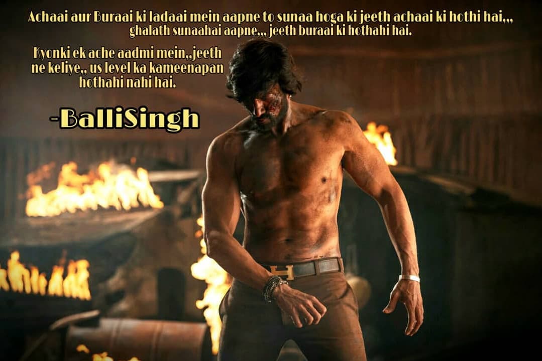 Sudeep shares his captivating still from Dabangg 3