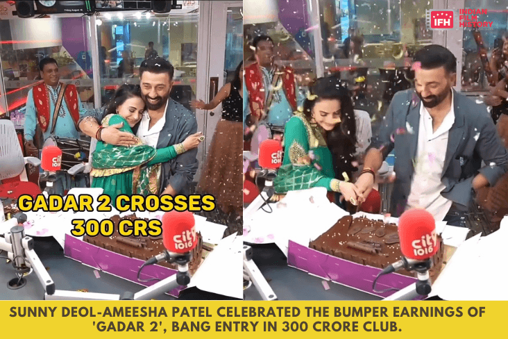 Sunny Deol-Ameesha Patel Celebrated The Bumper Earnings Of Gadar 2 Bang Entry In 300 Crore Club