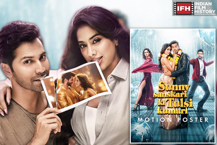 Sunny Sanskari Ki Tulsi Kumari Motion Poster Unveils Varun Dhawan And Janhvi