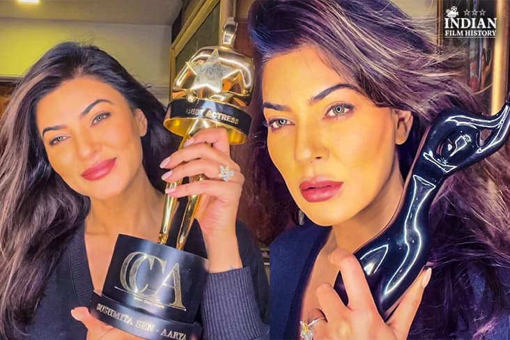 Sushmita Sen Flaunts Her ‘Black Lady’ After Winning Best Actress For Aarya