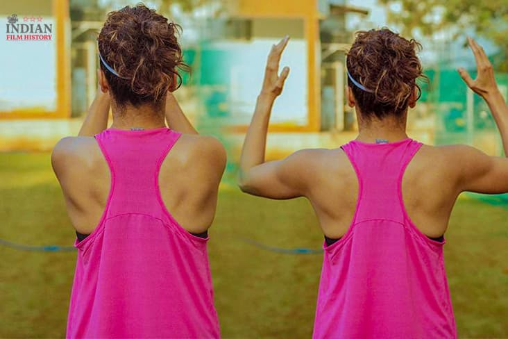 Taapsee Pannu Continues Her Strenuous Training For Shabaash Mithu Amid Lockdown
