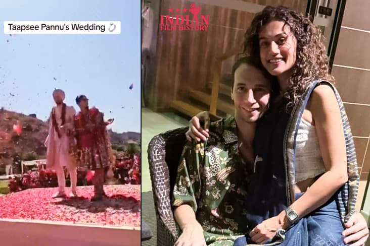 Taapsee Pannu Secret Wedding Look OUT- Leaked Video Confirms Actress Ties Knot With Mathias Boe