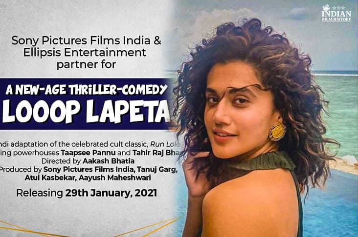 Taapsee Pannu Soaks Up Some Sun On Set Of Looop Lapeta