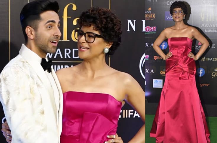 Tahira Kashyap makes an appearance with Ayushmann Khurrana in IIFA 2019