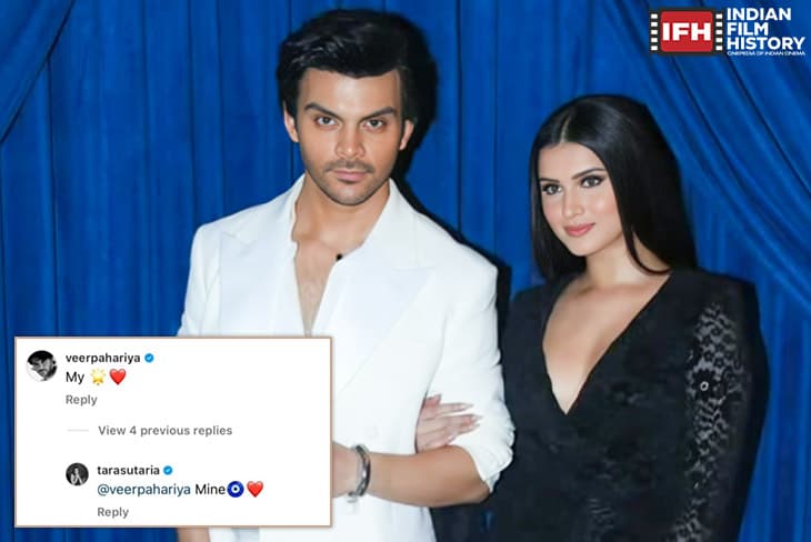 Tara Sutaria Calls Veer Pahariya 'Mine', Sparks Dating Rumours