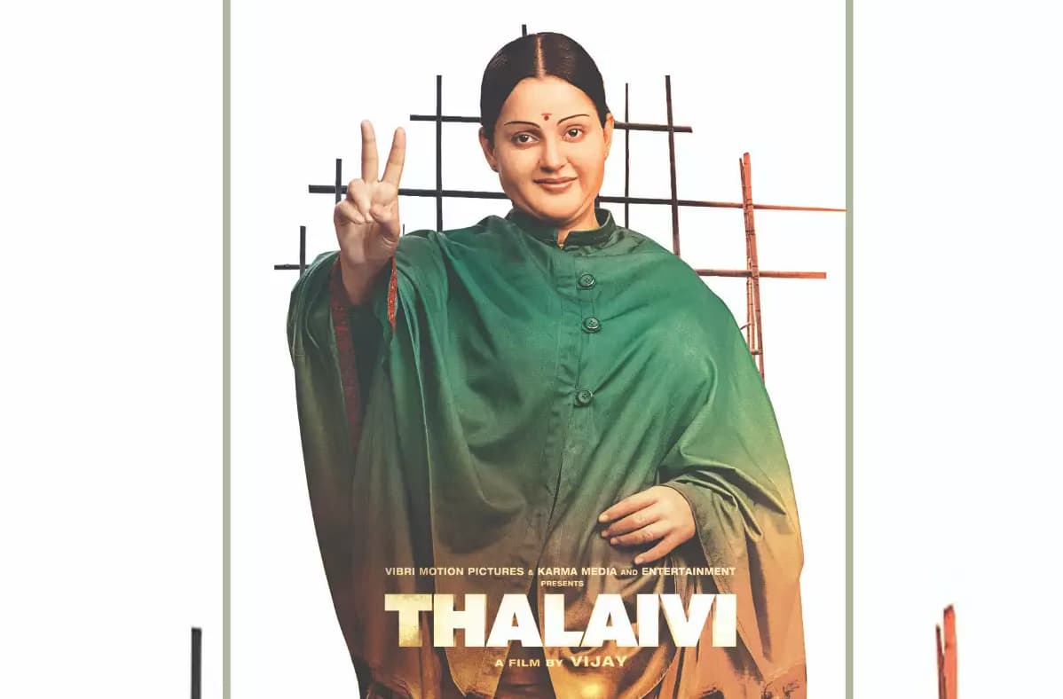 Thalaivi first look and teaser out