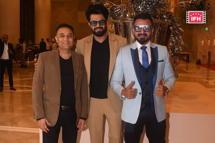 The Dynamic Creator Duo Arjun Singgh Baran & Kartk D Nishandar Seen Along With Actor Maniesh Paul.