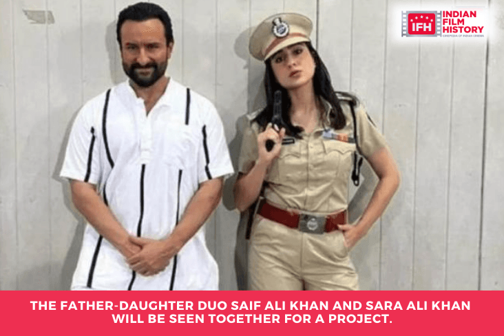 The Father-daughter Duo Saif Ali Khan And Sara Ali Khan Will Be Seen Together For A Project