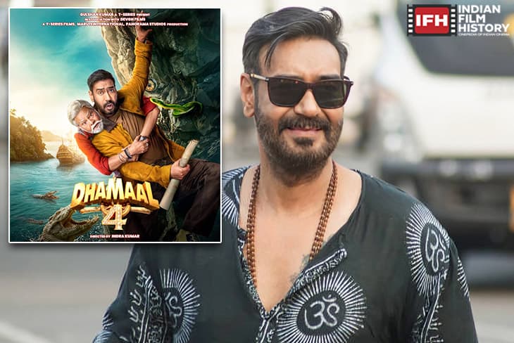 The Poster Of Ajay Devgns Dhamaal 4 Instantly Has Created Excitement Among Fans Of The Blockbuster Franchise