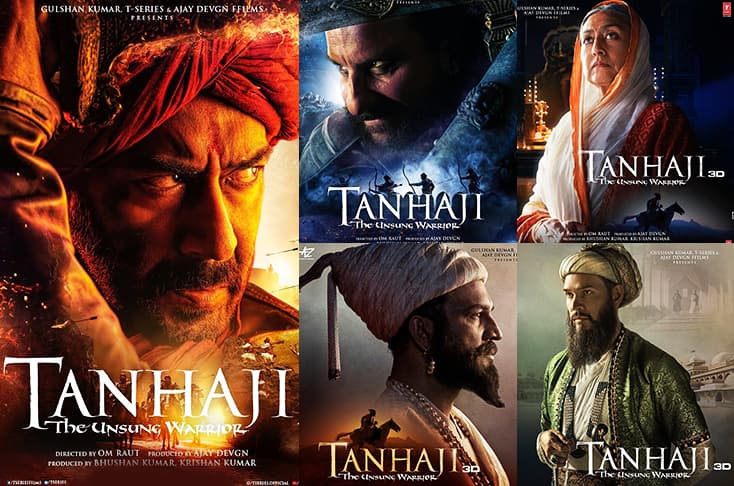 The powerful characters of Tanhaji: The Unsung Warrior