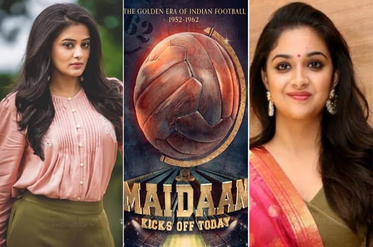 This South Actress Will Replace Actress Keerthy Suresh In Maidaan
