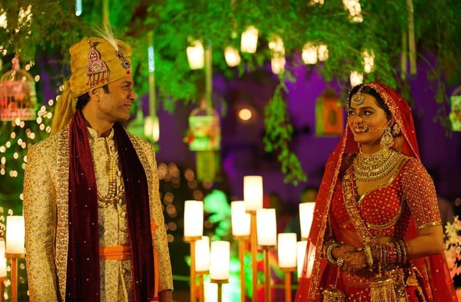 TV actress Ruhi Chaturvedi shares her first picture from her wedding