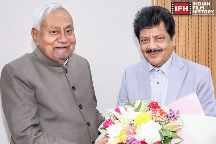 Udit Narayan Meets Bihar CM Nitish Kumar