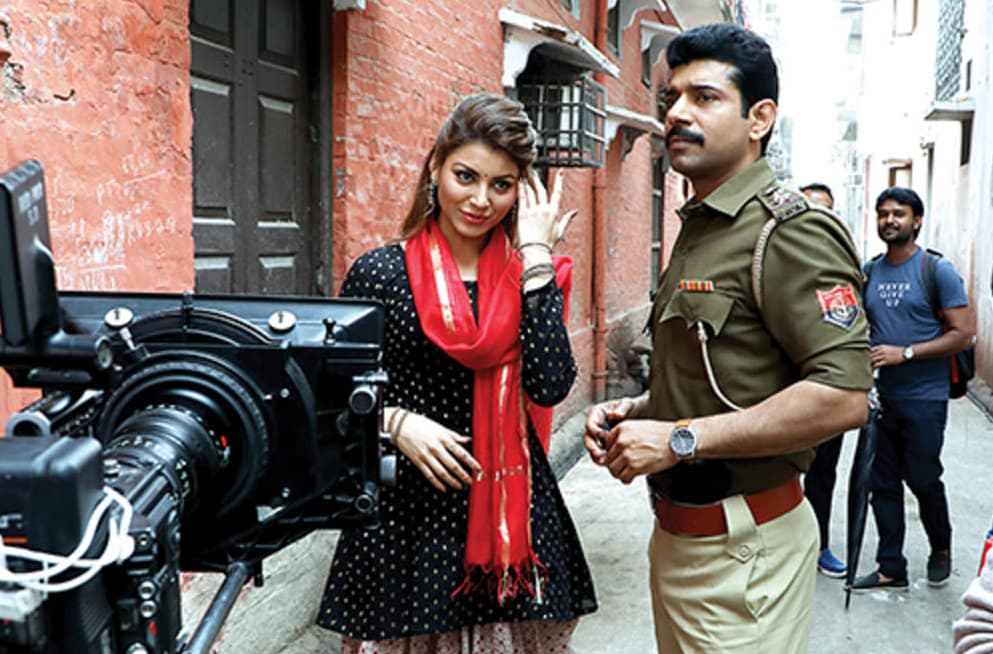 Urvashi Rautela begins shooting for her next in Lucknow
