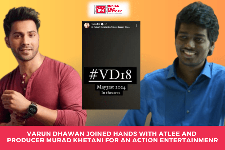 Varun Dhawan Joined Hands With Atlee And Producer Murad Khetani For An Action Entertainmenr