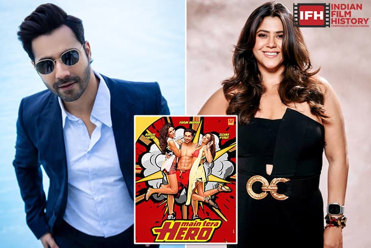 Varun Dhawans Main Tera Hero Is Re Releasing In The Theatres A Throwback Video By Ektaa Kapoor Sharing Her Nostalgic Moments