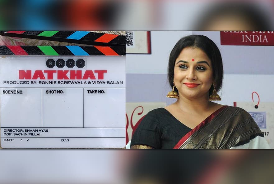 Vidya Balan Makes Her Short Film Debut