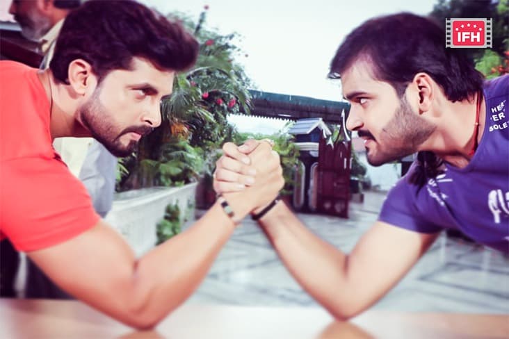Vikrant Singh Shares A BTS Picture From Film ‘Race’ With Co-Star Arvind Akela Kallu
