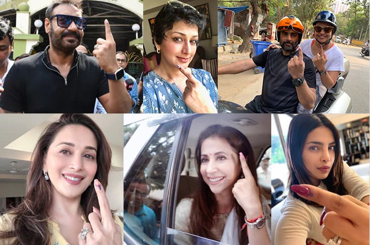Voting Day Sees Actors Come Out To Do Their Bit For The Country