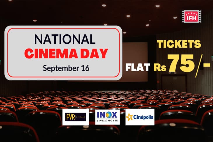 Watch All September Releases On India's National Cinema Day For Rs.75