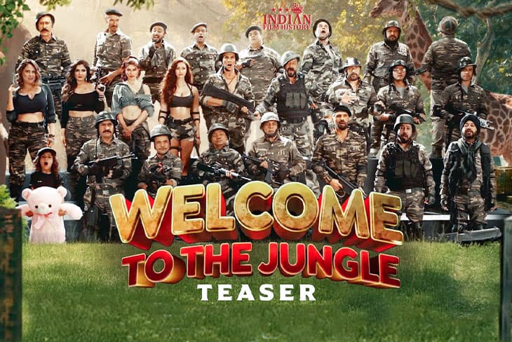 Welcome To The Jungle Teaser Drops Featuring Akshay Kumar And Star-Studded Cast