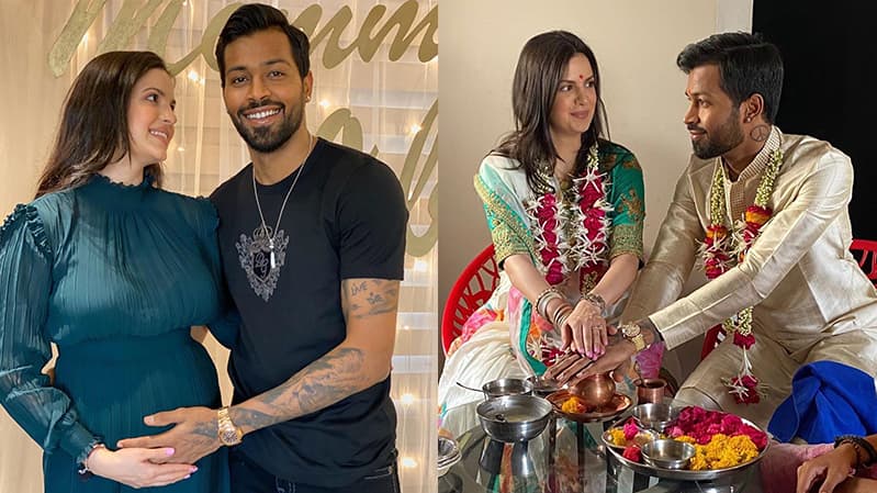 Wishes are pouring on the news of Hardik Pandya and Natasa Stankovic expecting a child