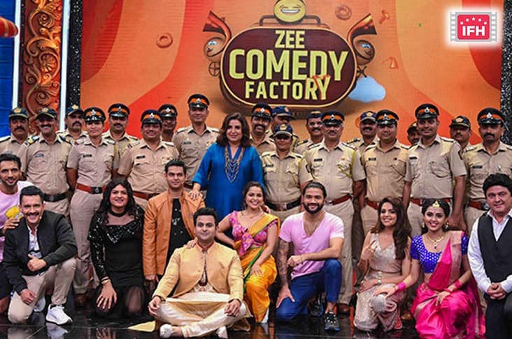 Zee TV’s Comedy Factory Hosts Mumbai Police On Their First Day Of Shoot