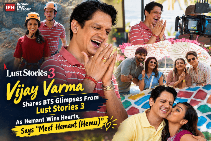 Vijay Varma Shares BTS Glimpses From Lust Stories 3 As Hemant Wins Hearts, Says “Meet Hemant (Hemu)”