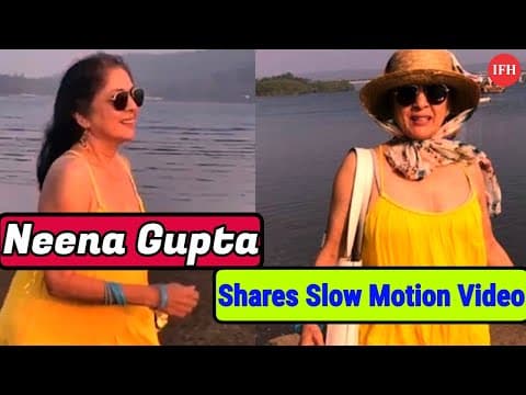 VIRAL | Neena Gupta Shares Slow Motion Video | IFH