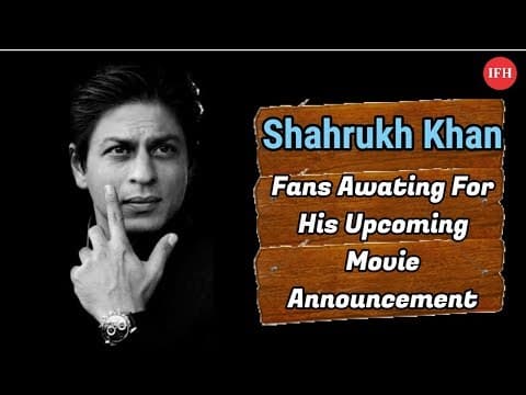 SRK Fans Awating For His Upcoming Movie Announcement | Indian Film History