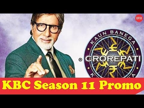 Amitabh Bachchan Shares KBC Season 11 Promo | Indian Film History