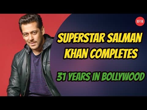 Superstar Salman Khan Completes 31 Years In Bollywood