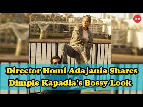 Director Homi Adajania Shares Dimple Kapadia's Bossy Look | Indian Film History