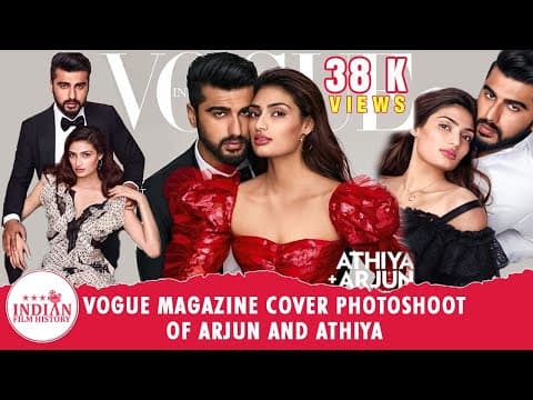 Vogue Magazine Cover | Arjun Kapoor And Athiya Shetty’s |IFH