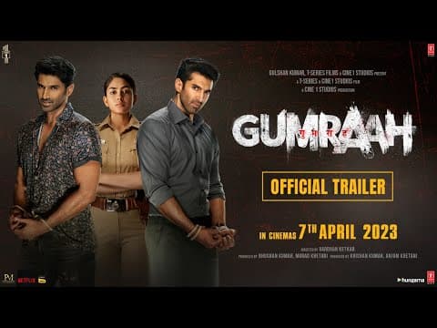Trailer Release Of Aditya Roy Kapur's 'Gumraah', Murder Mystery Will Give Goosebumps.