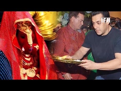 Salman Khan To Celebrate Ganpati At Arpita’s Place | IFH