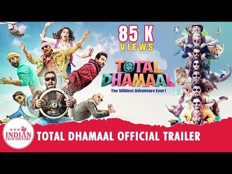 Total Dhamaal OFFICIAL TRAILER | Ajay | Madhuri | Anil