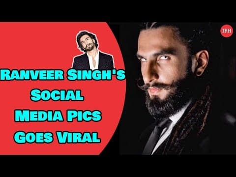 Ranveer Singh's Social Media Pics Goes Viral | Indian Film History