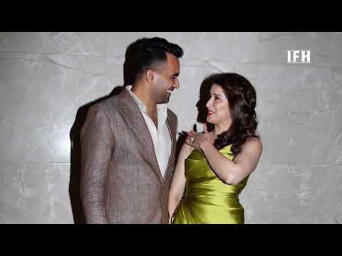 Sagarika Ghatge And Zaheer Khan Host Post Marriage Party
